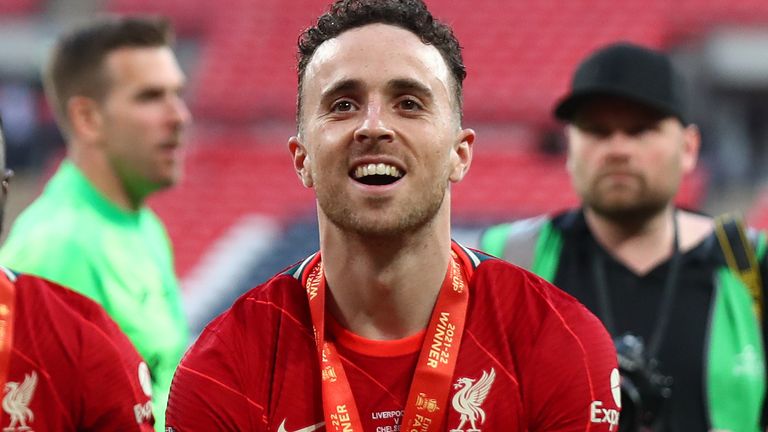 Liverpool forward Diogo Jota