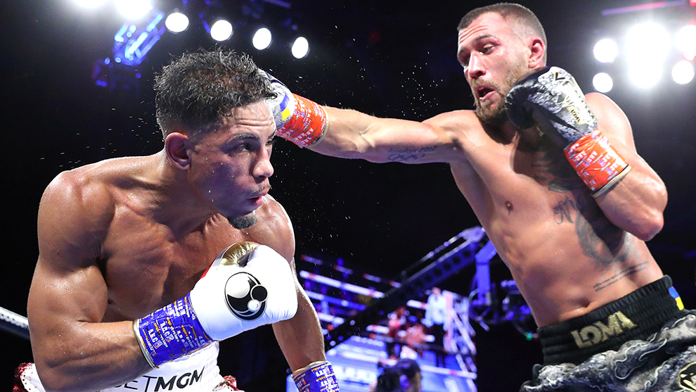 Lomachenko rallies late to overcome an impressive Ortiz