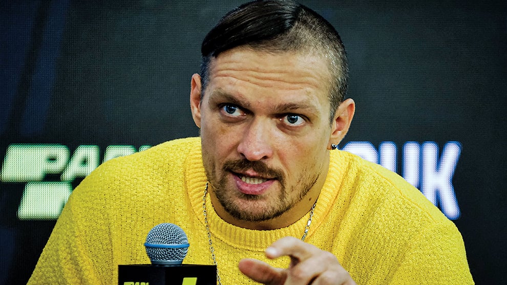 Oleksandr Usyk: "I am ready for December 23"