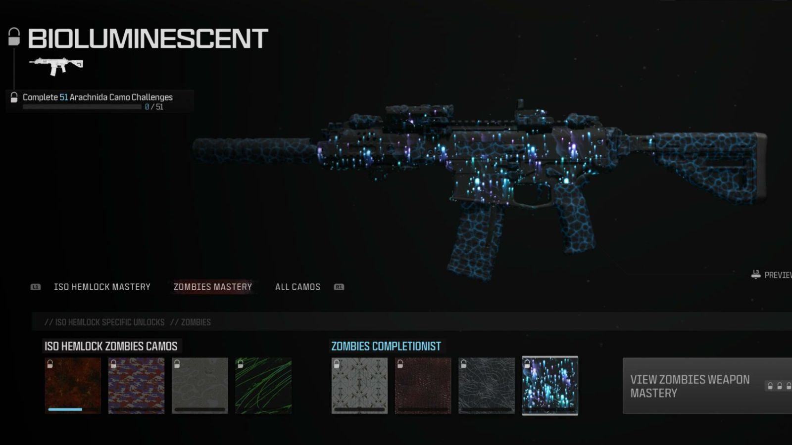 Bioluminescent MW3 camo